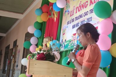 Lễ tổng kết và lễ ra trường cho trẻ 5 tuổi năm học 2022 – 2023